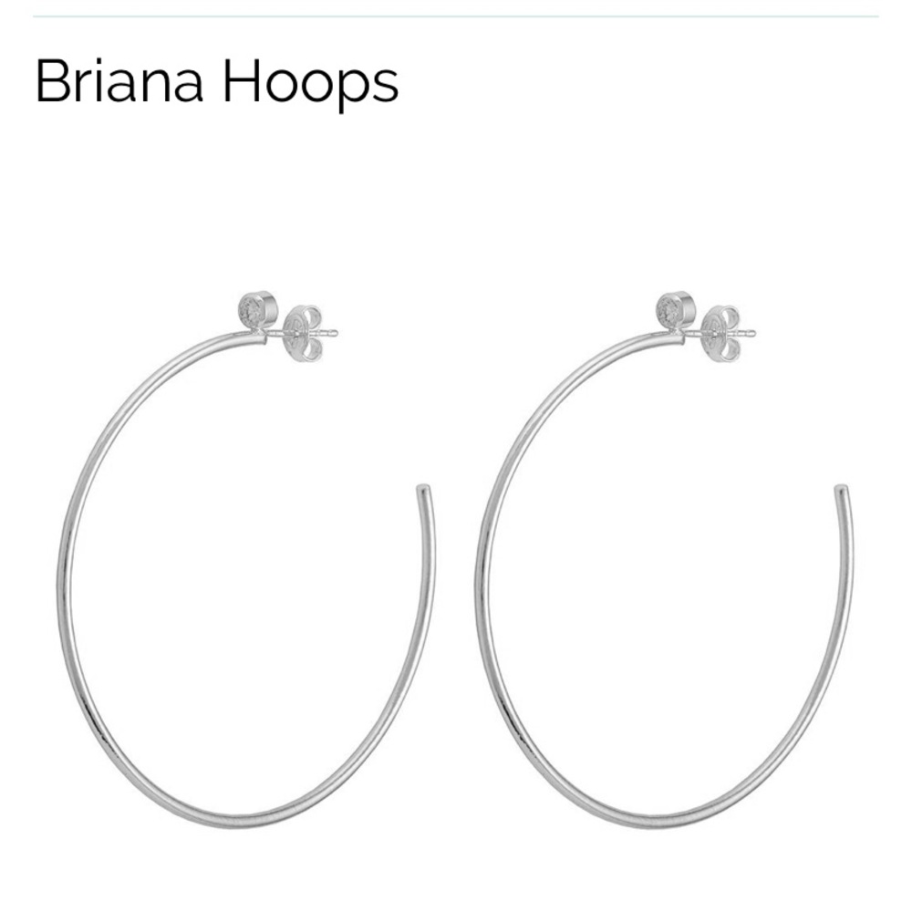 Sheila Fajl Briana Hoop Earrings
